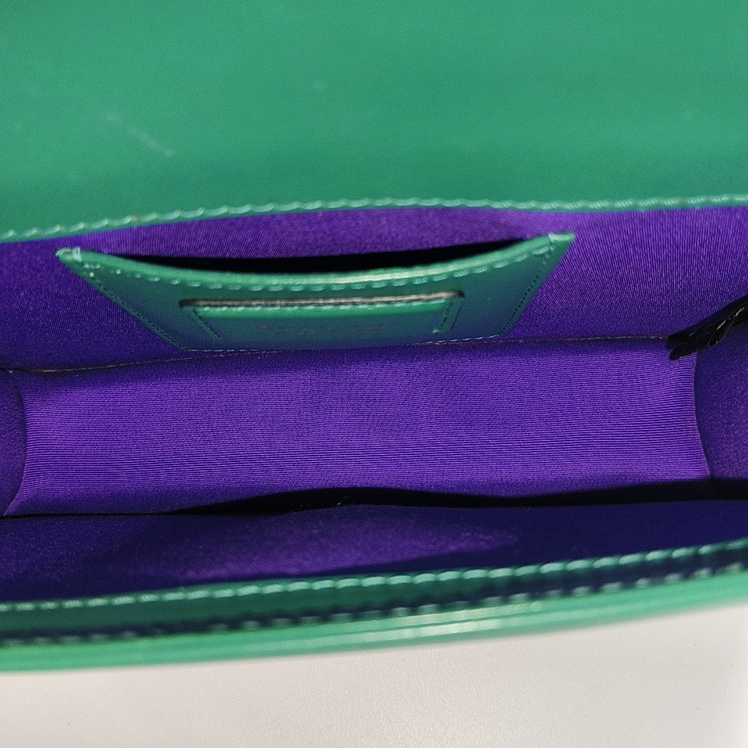 SERPENTI FOREVER Small Calfskin Green