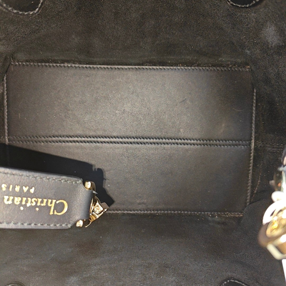 Toujours Small Cannage Calfskin Black