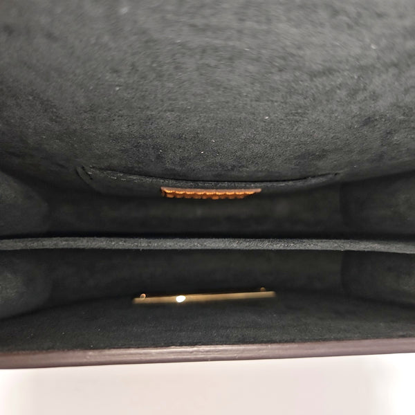 DAUPHINE Mini Monogram Coated Canvas Brown