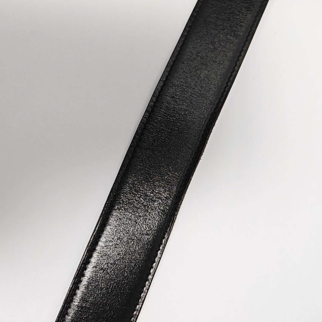 Leather Belt Black