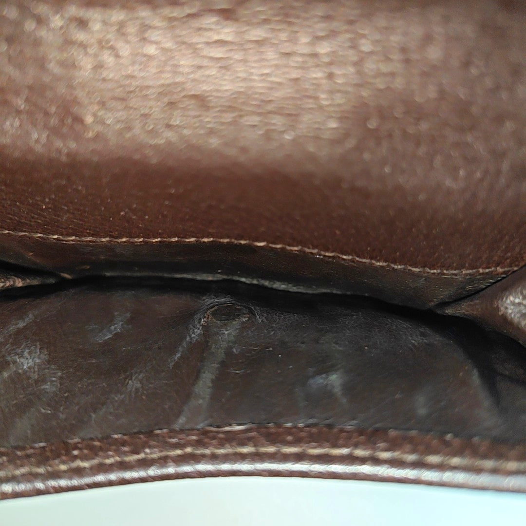 Signature Monogram Canvas Beige Wallet