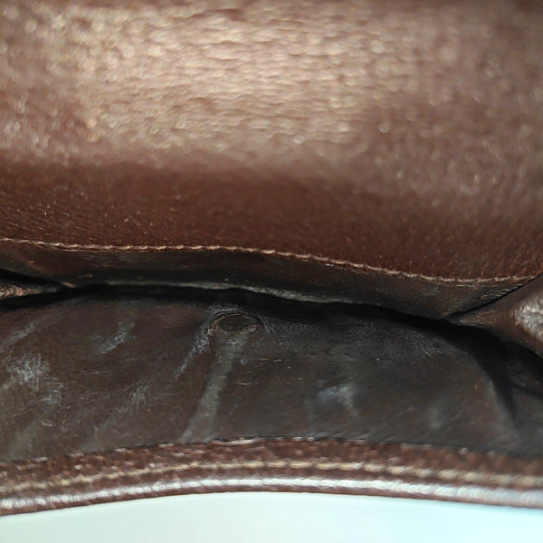 Signature Monogram Canvas Beige Wallet
