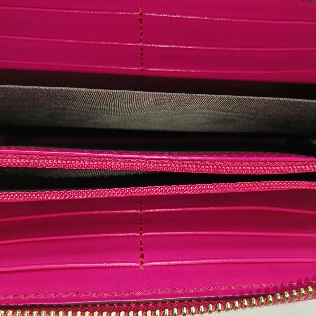 Calfskin Wallet Red