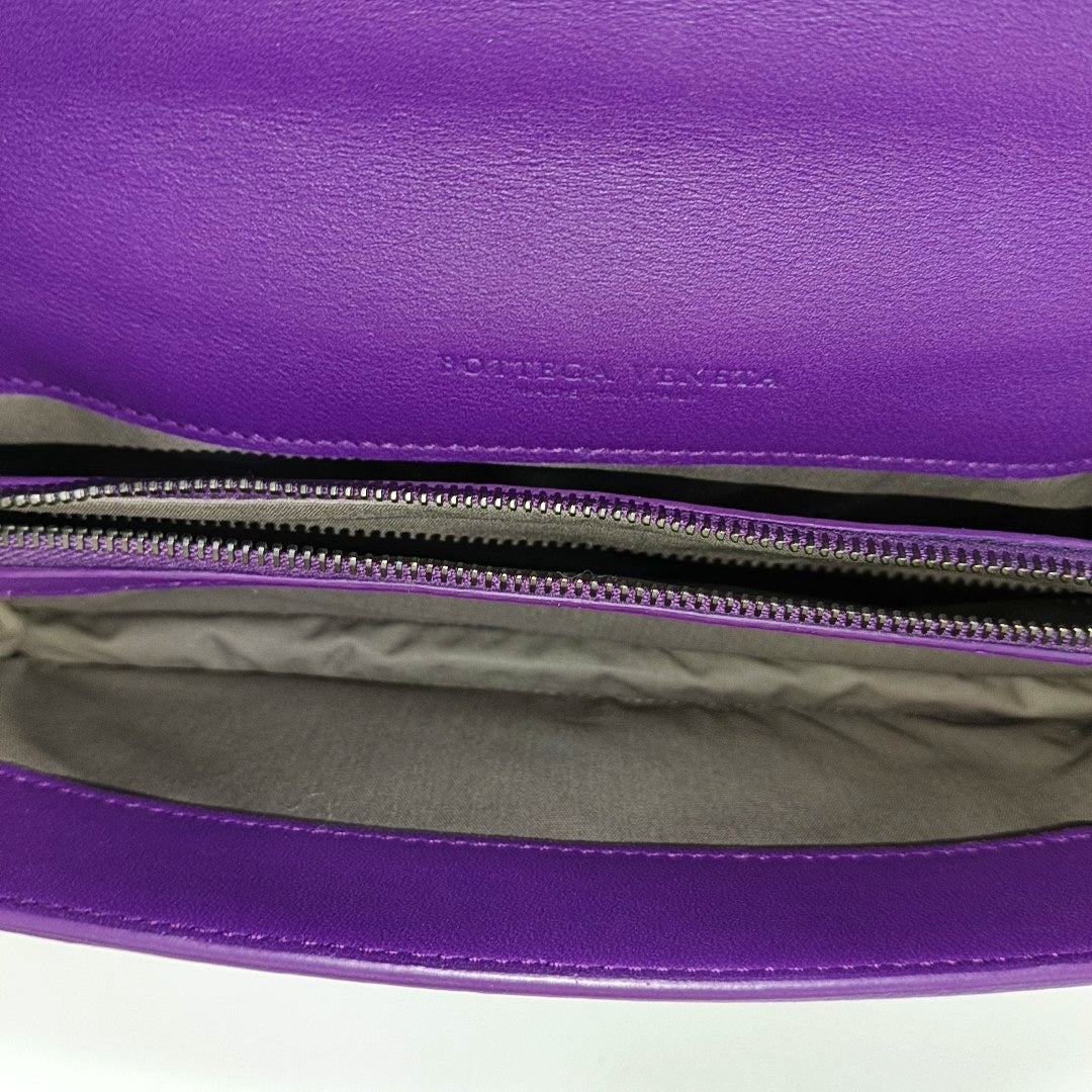 Olimpia Knot Lambskin Purple