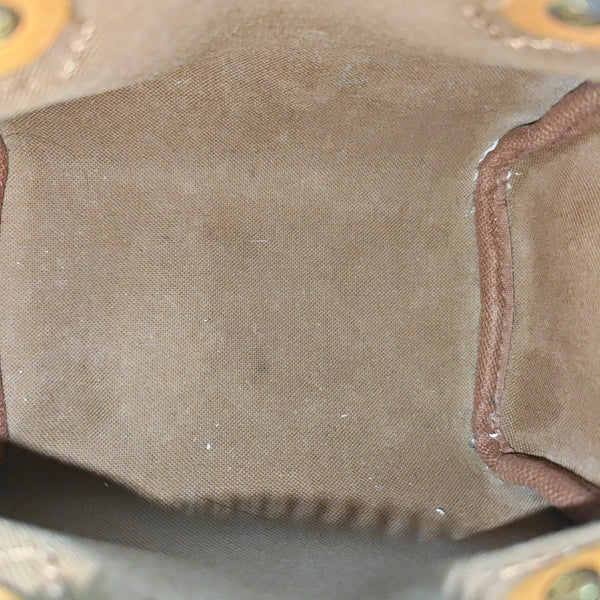 SPEEDY Nano Monogram Coated Canvas Brown