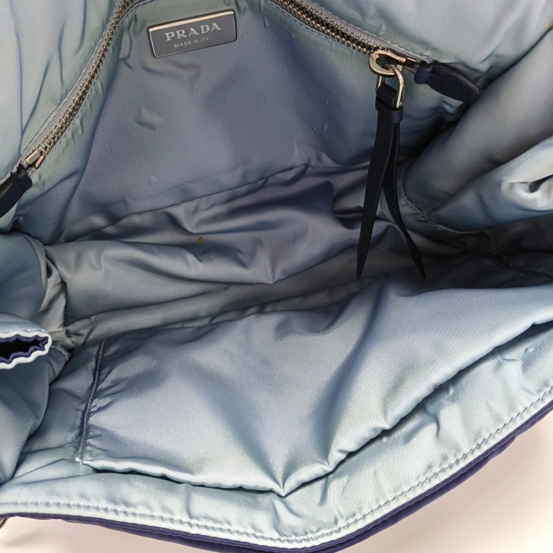 Etiquette Nylon Blue