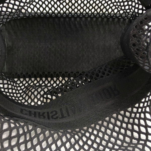 Authenticated pre-owned  Book Tote Large Mesh Black - Tote Bag at Looply