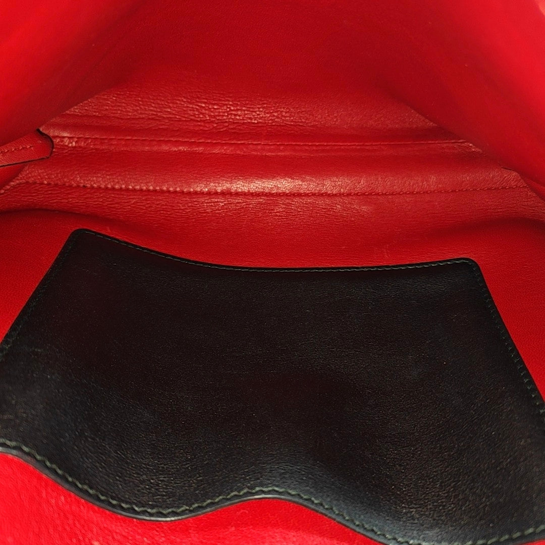 Calfskin Shoulder Bag Black