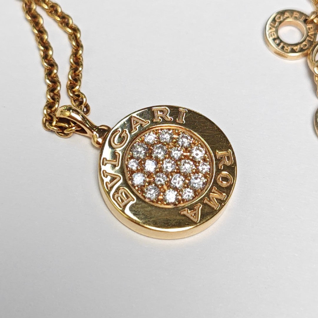 BVLGARI BVLGARI 18k Rose Gold Necklace