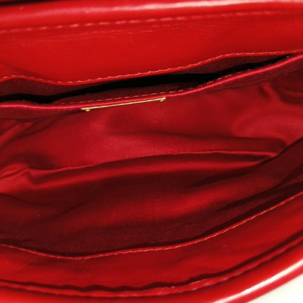 Miu Coffer Lambskin Red