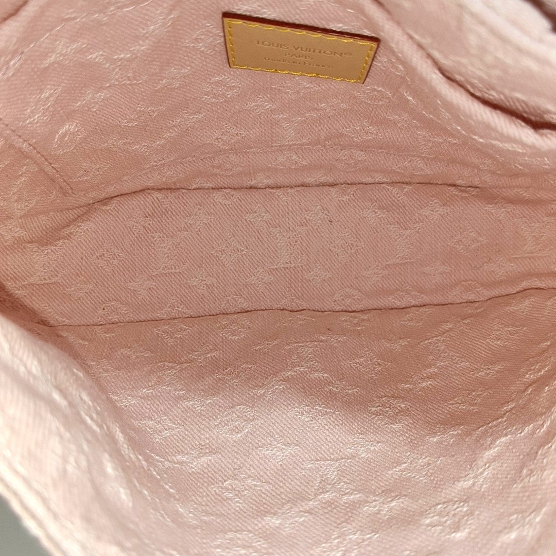 SUNSET Monogram Denim Red