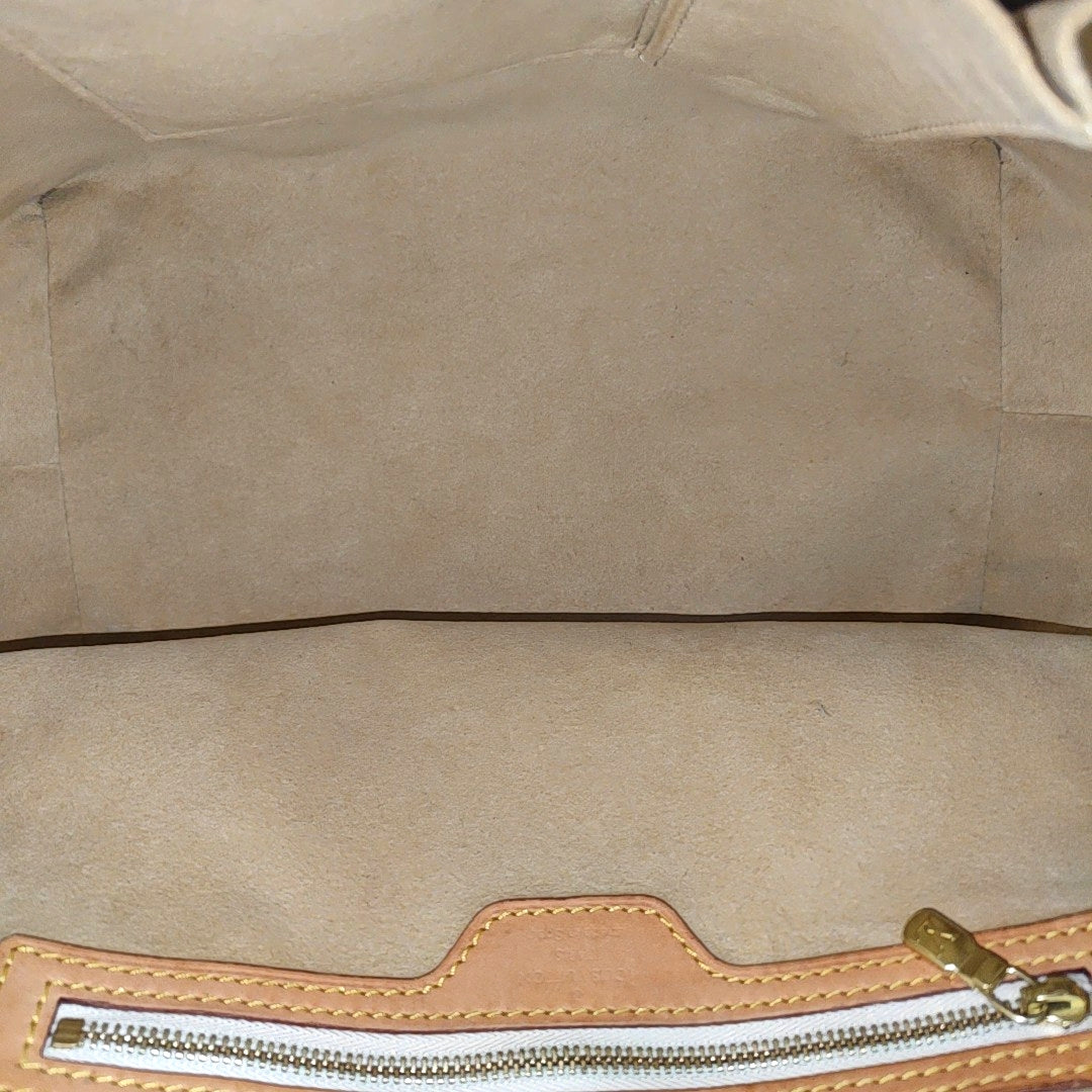 HAMPSTEAD PM Damier Azur Coated Canvas White