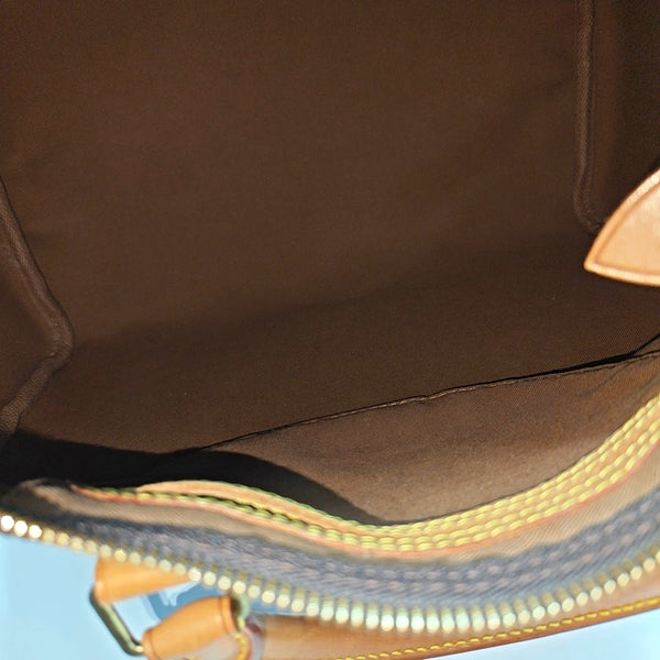 SPEEDY 30 Monogram Coated Canvas Brown