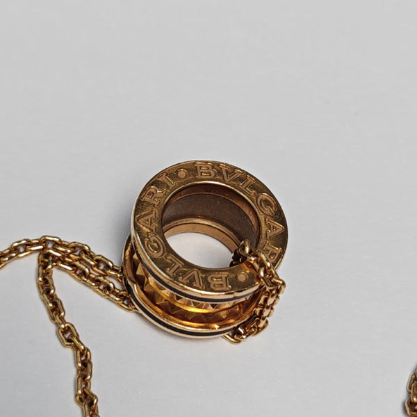 B.ZERO1 18k Rose Gold Necklace