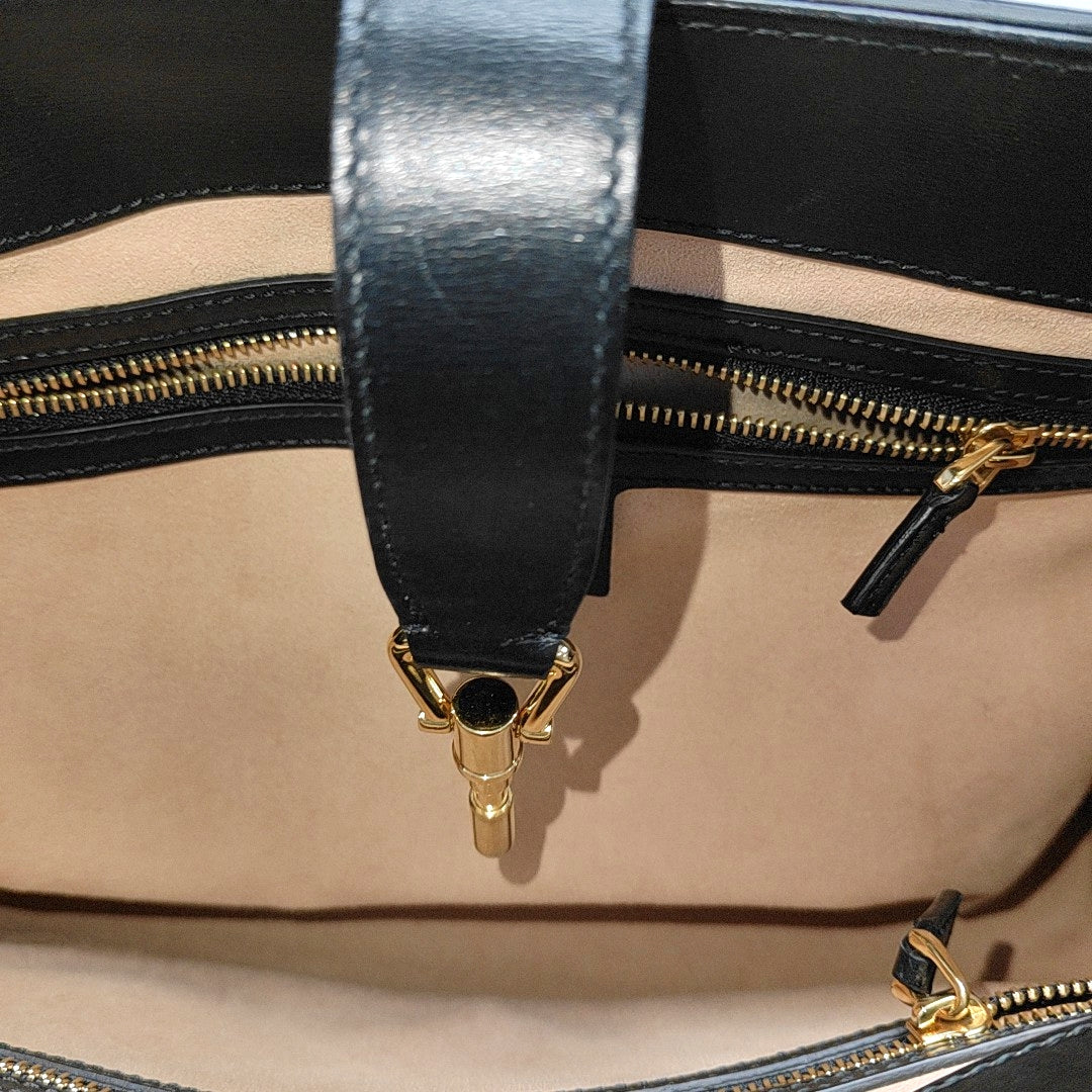 Jackie 1961 Medium Calfskin Black