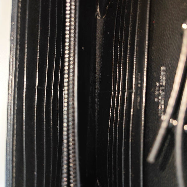 MONOGRAM Medium Chevron Calfskin Black