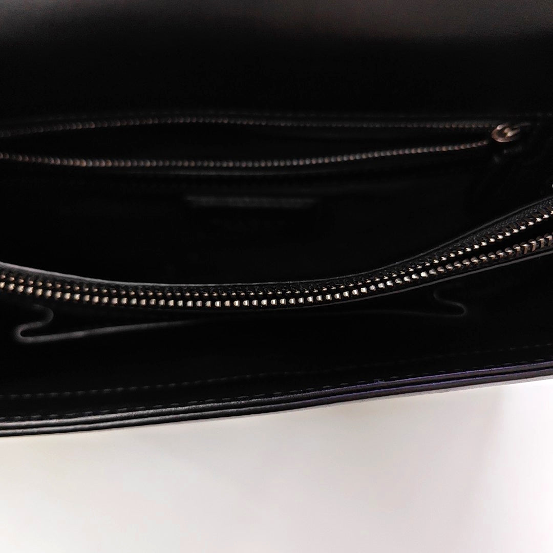 SERPENTI FOREVER Medium Calfskin Black