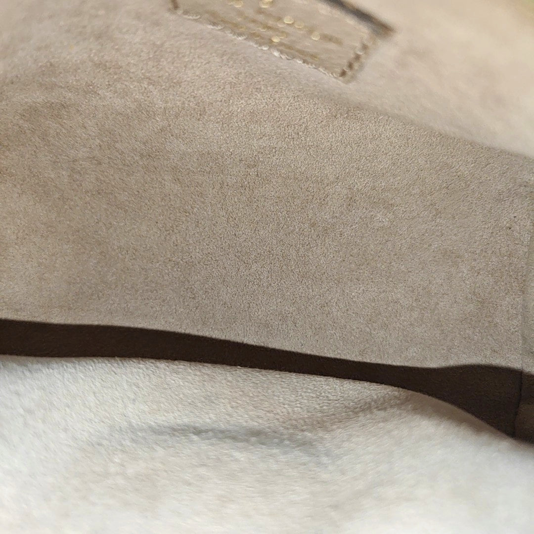 SPEEDY Nano Monogram Calfskin Gray