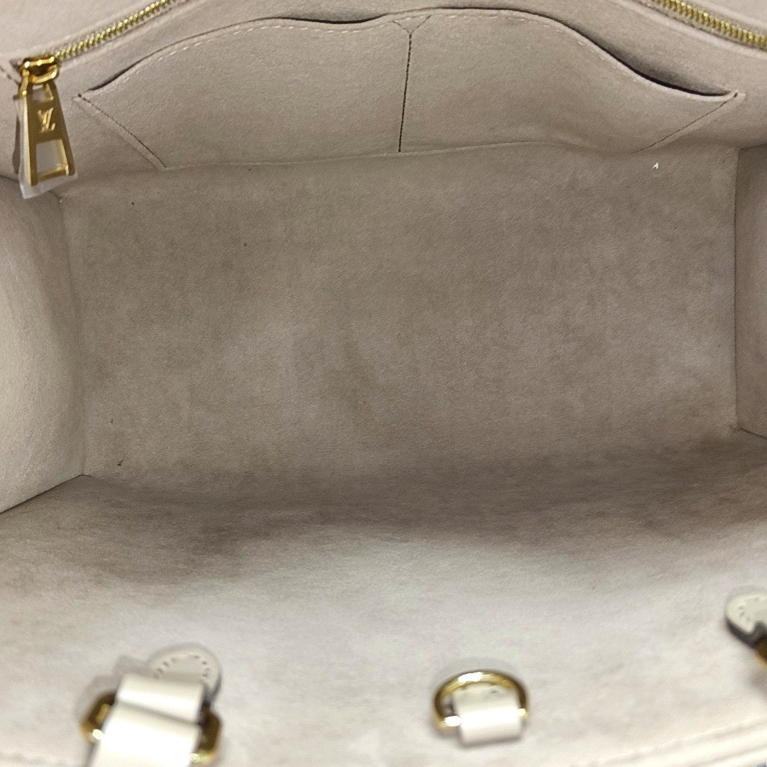ONTHEGO MM Monogram Calfskin Gray
