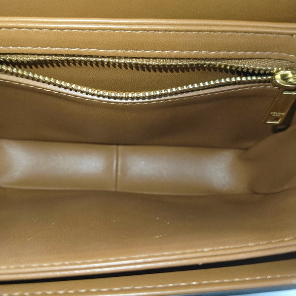 TRIOMPHE Small Coated Canvas Brown