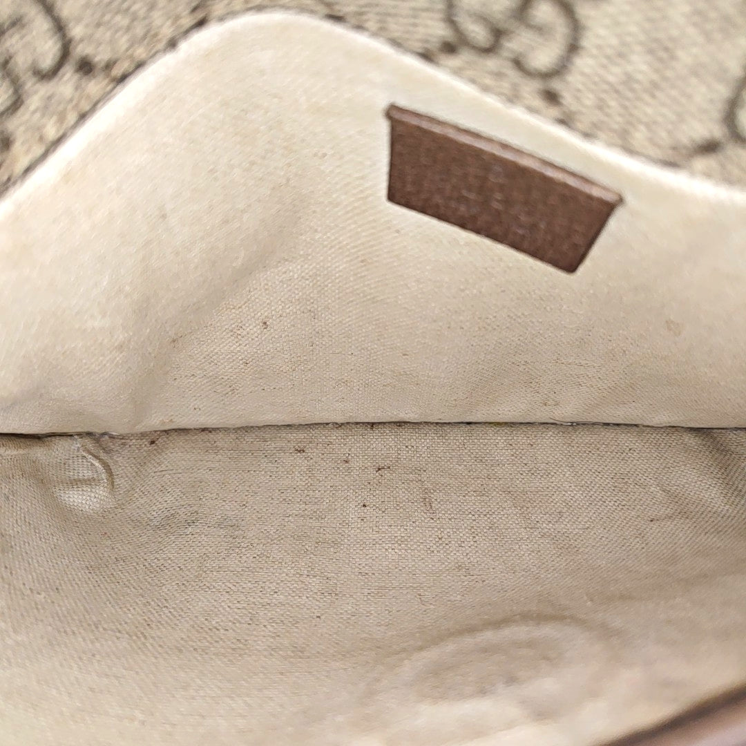 Neo Vintage Monogram Coated Canvas Beige