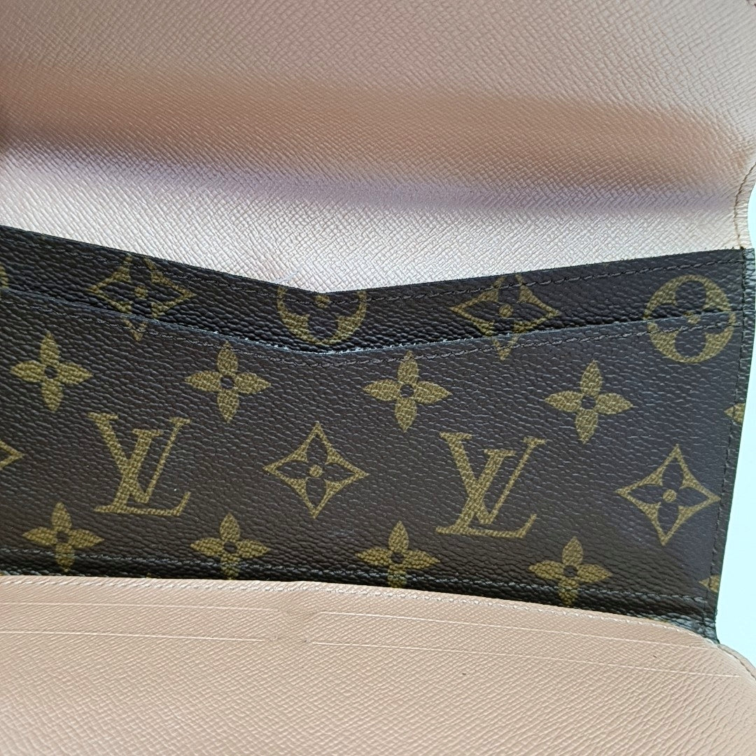JOSÉPHINE Monogram Coated Canvas Brown