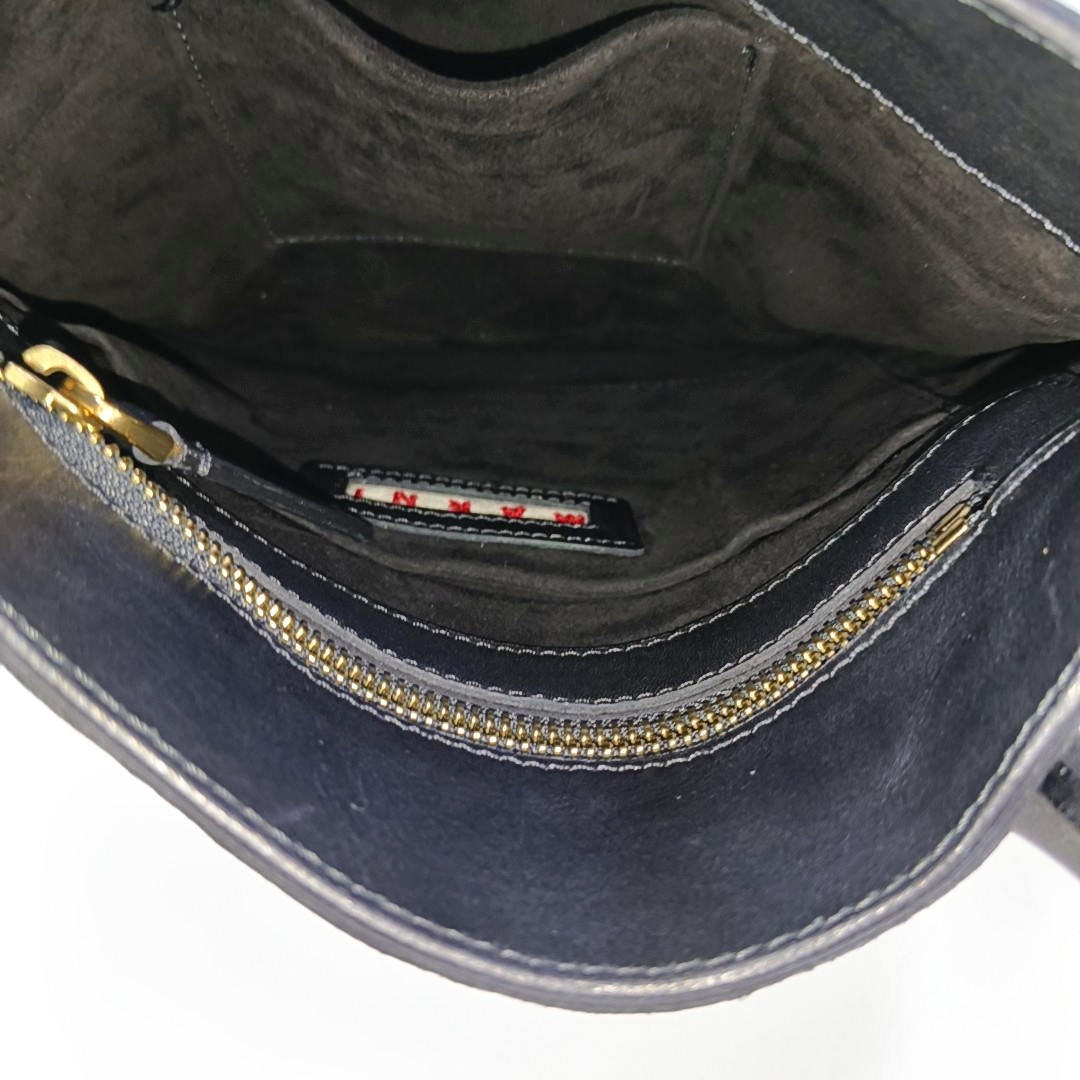 Lambskin Tote Bag Black