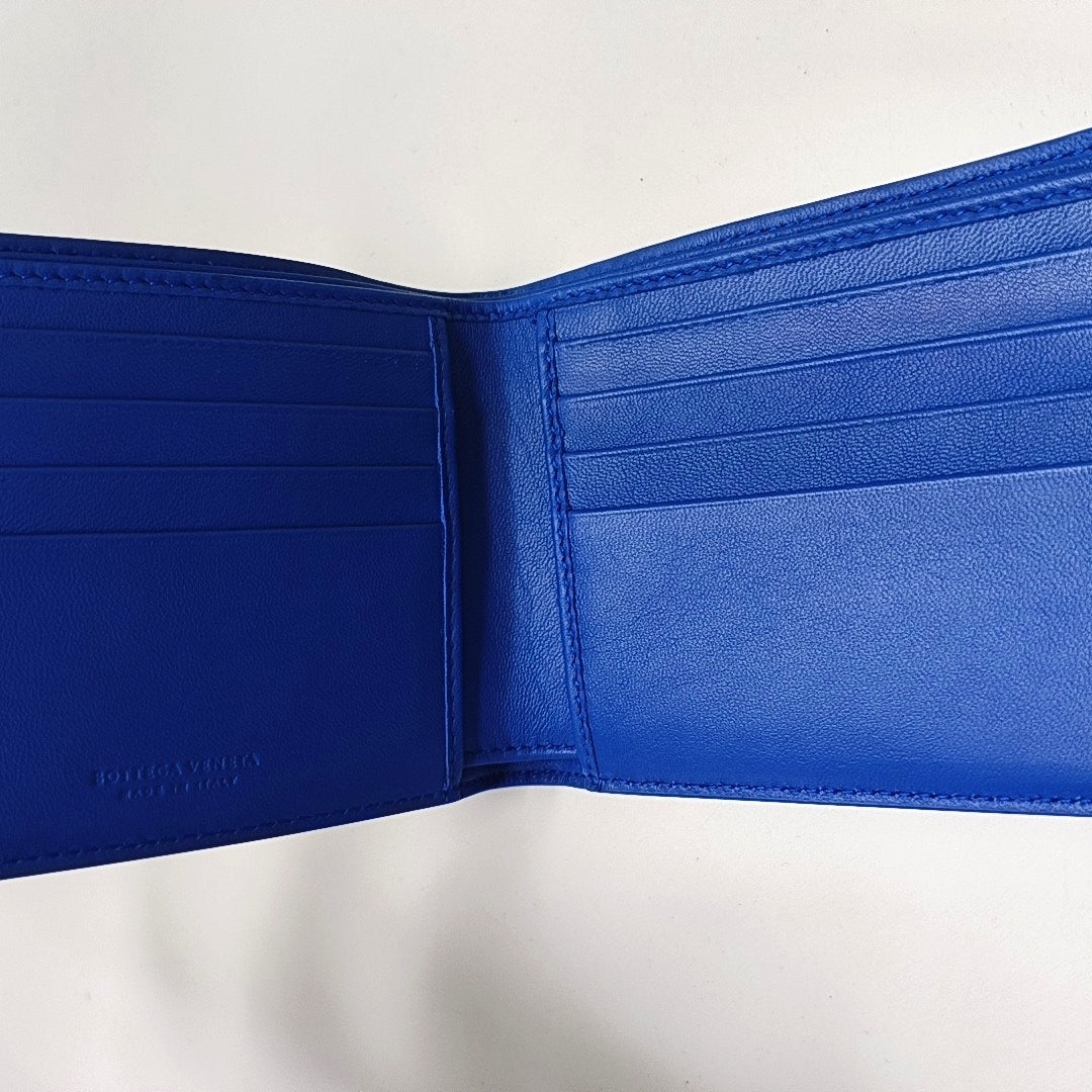 Lambskin Wallet Blue