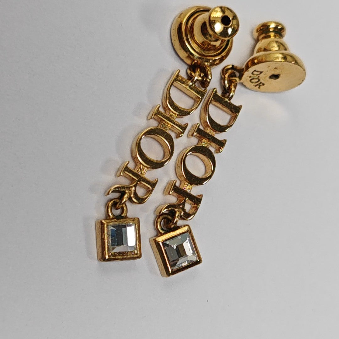 Metal Gold Earrings