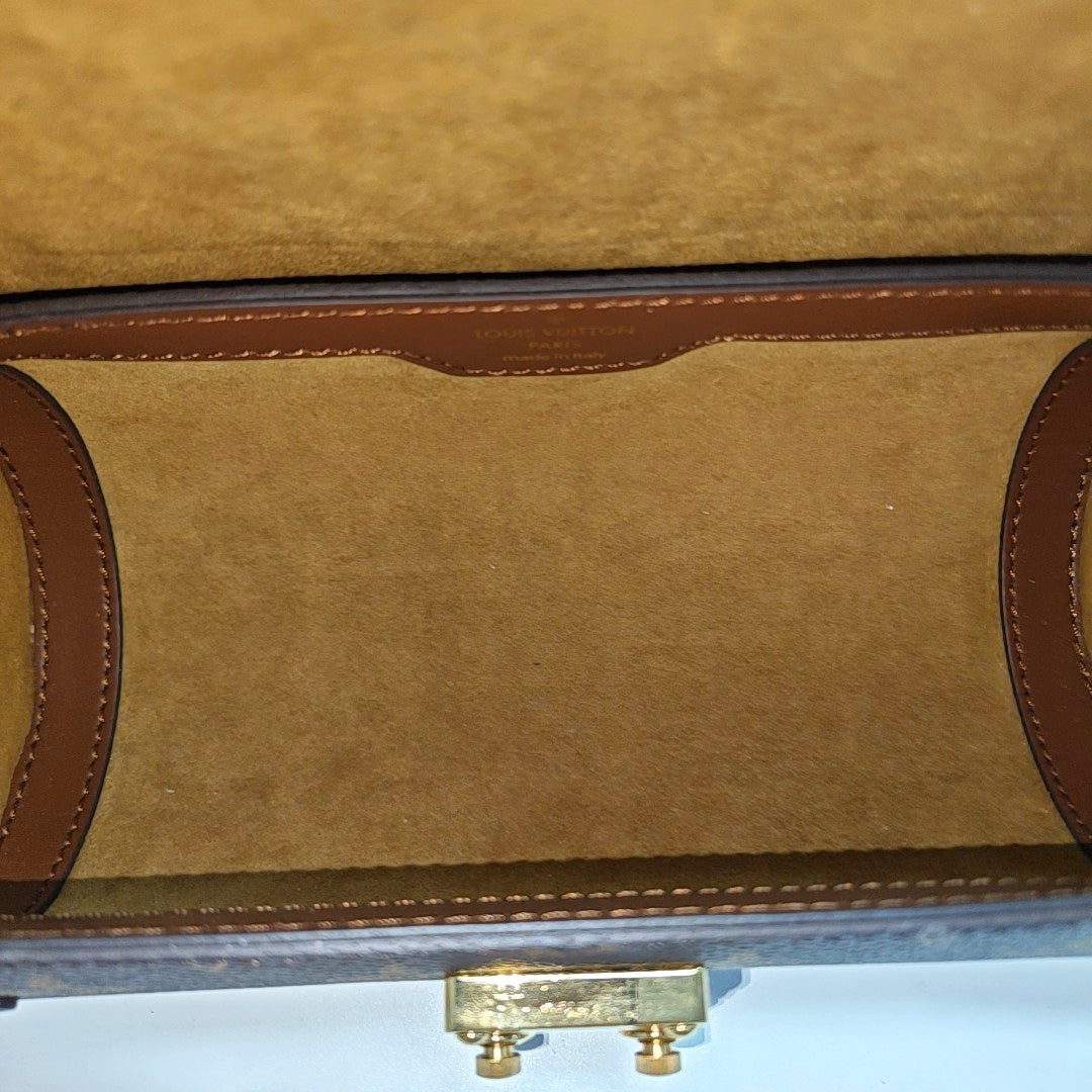 PAPILLON 19 Monogram Coated Canvas Brown