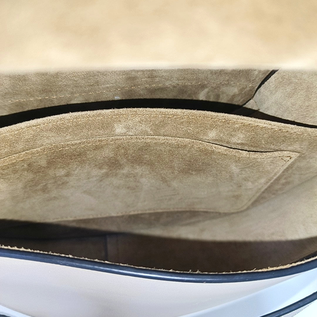 Gate Small Calfskin Beige