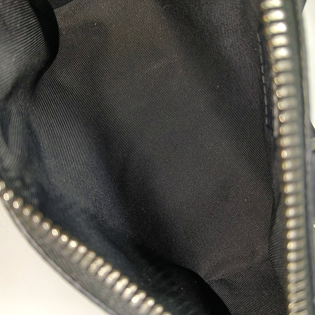 KEEPALL Mini Monogram Coated Canvas Black