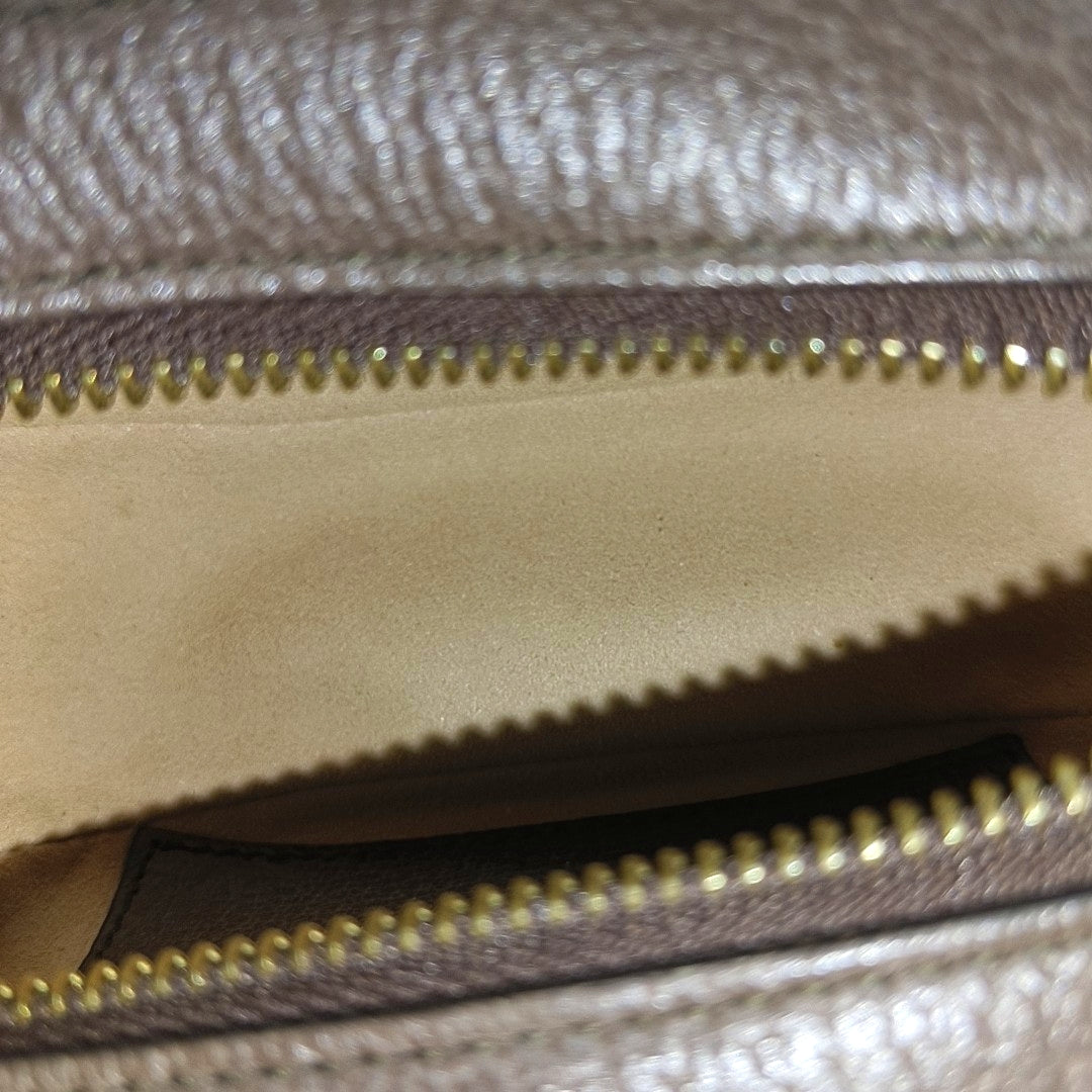Ophidia Mini Monogram Coated Canvas Beige