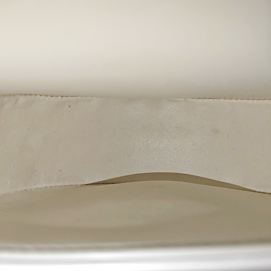 Calfskin Shoulder Bag White
