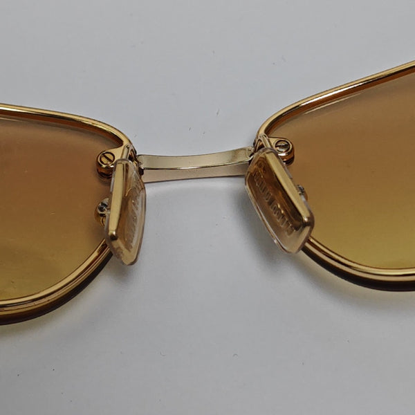 Metal Sunglasses Yellow