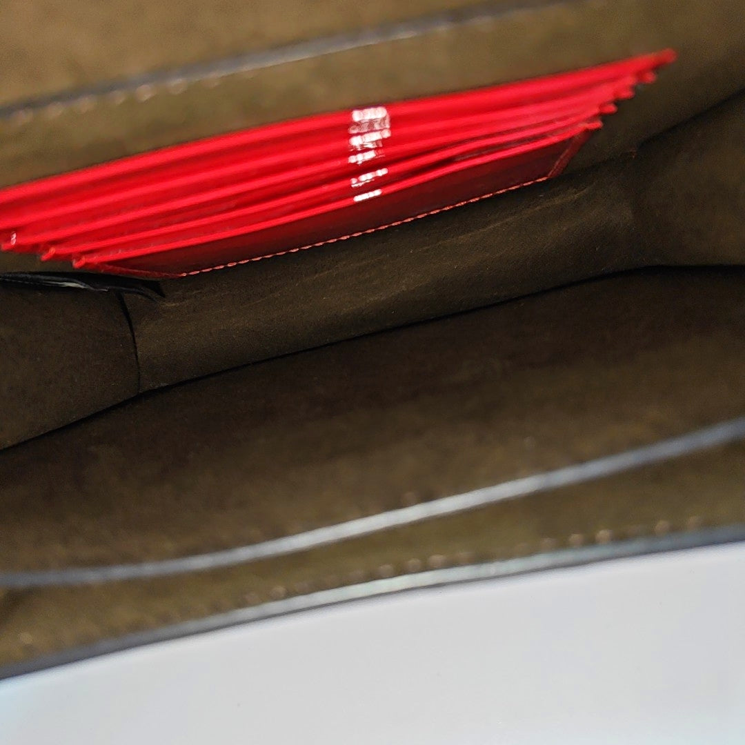 Karligraphy Patent Leather Red