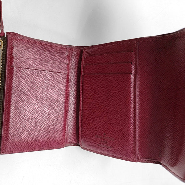 VICTORINE Monogram Coated Canvas Brown Wallet