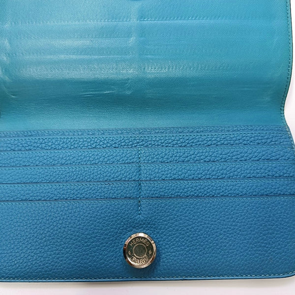 Dogon Large Togo Blue Wallet