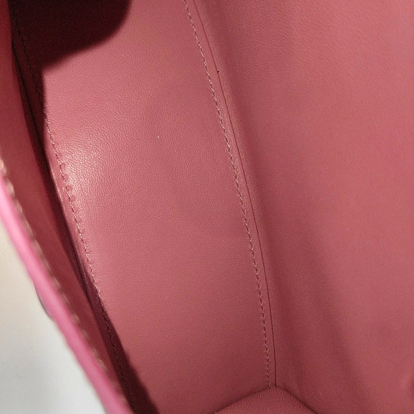 Hourglass XS Quilted Calfskin Red