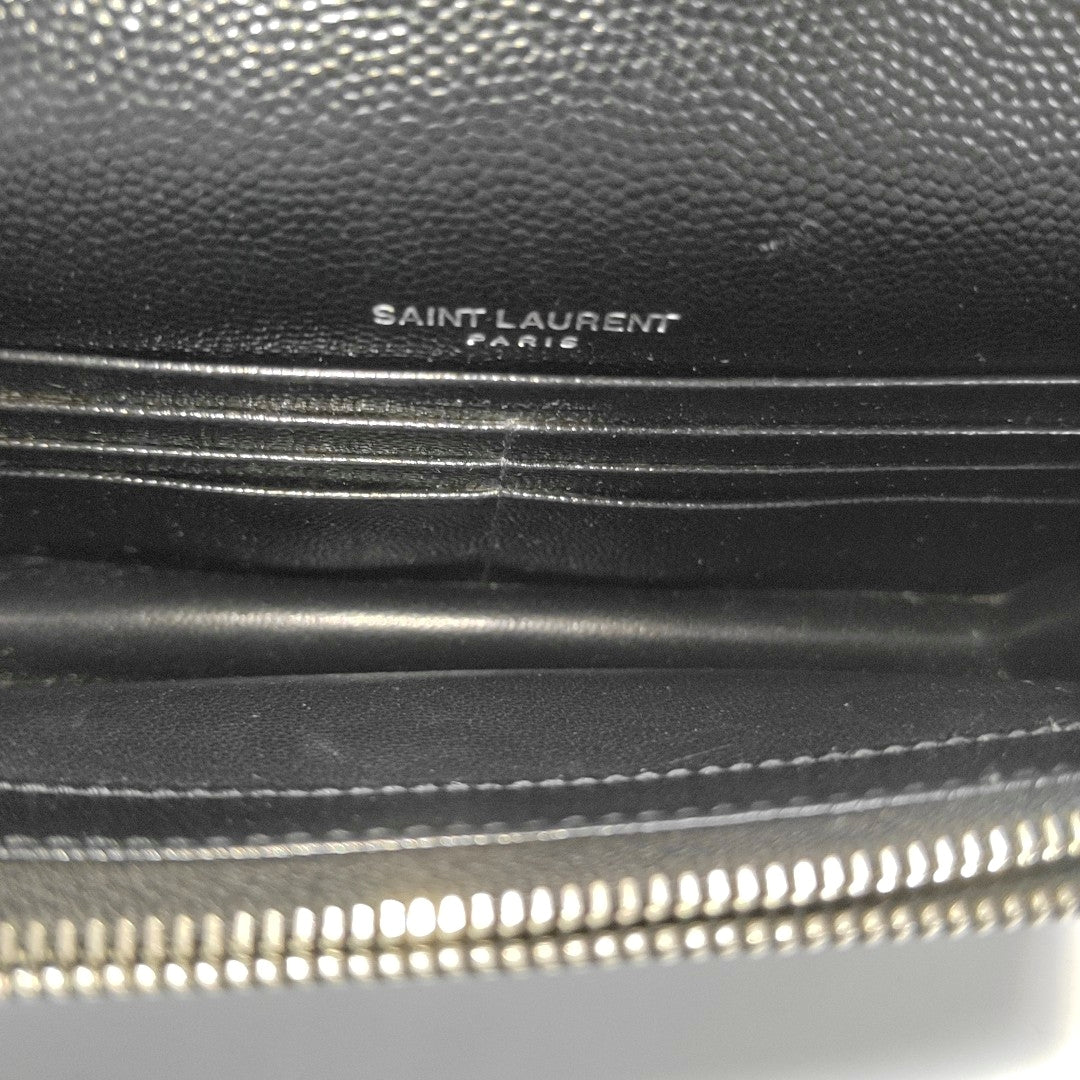MONOGRAM WOC Chevron Calfskin Black