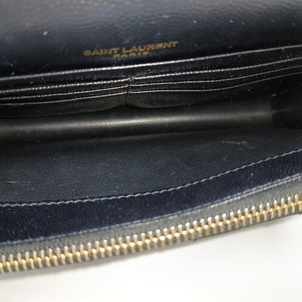 MONOGRAM WOC Chevron Calfskin Black