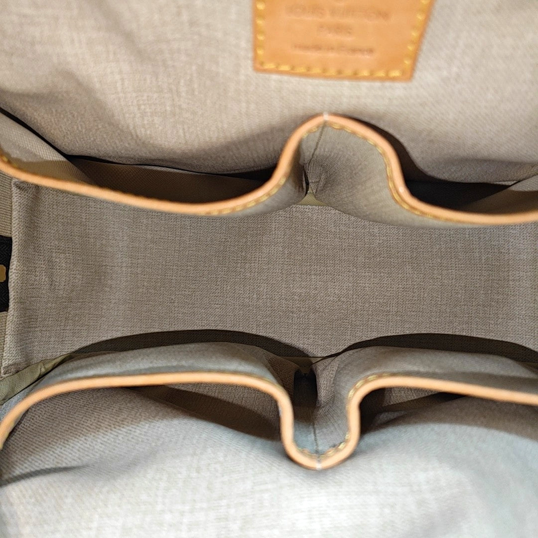 DEAUVILLE Monogram Coated Canvas Brown