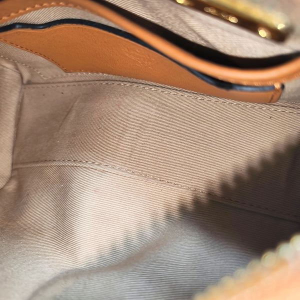 ESSENTIAL Monogram Coated Canvas Brown