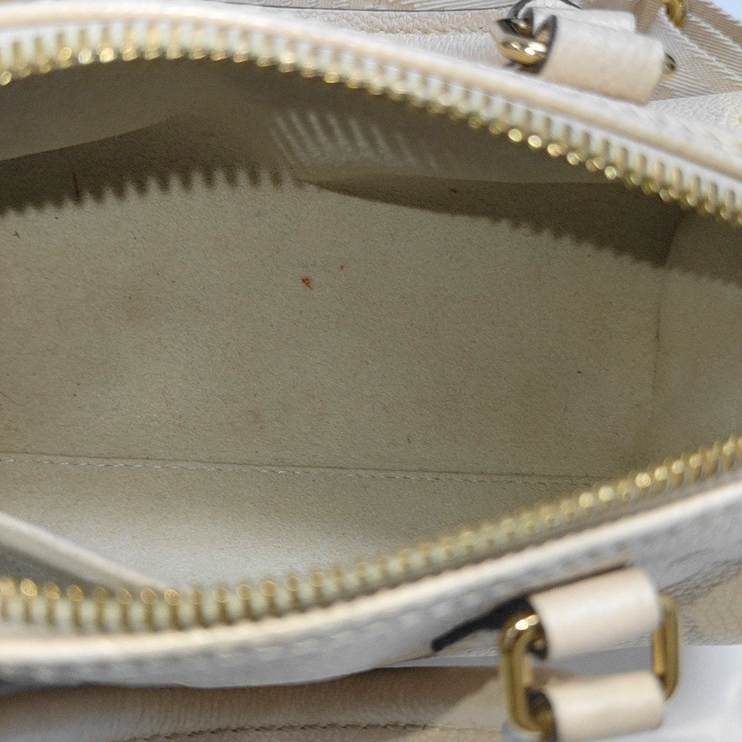 PAPILLON BB Monogram Calfskin Beige