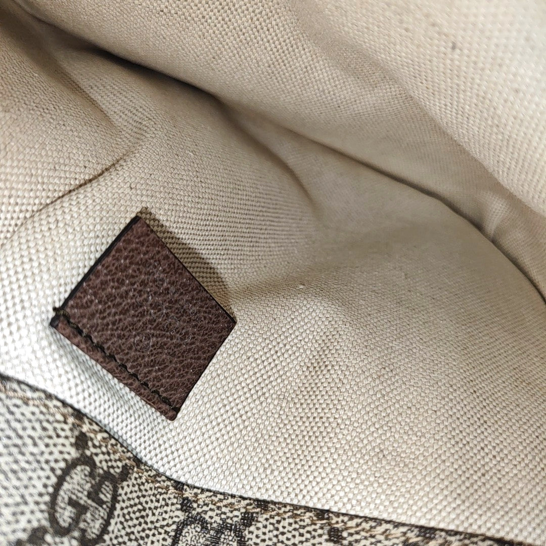 Neo Vintage Monogram Coated Canvas Beige