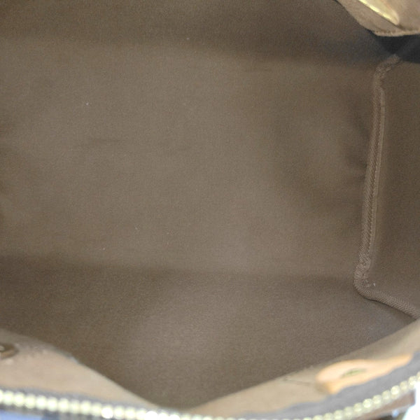 SPEEDY 30 Monogram Coated Canvas Brown