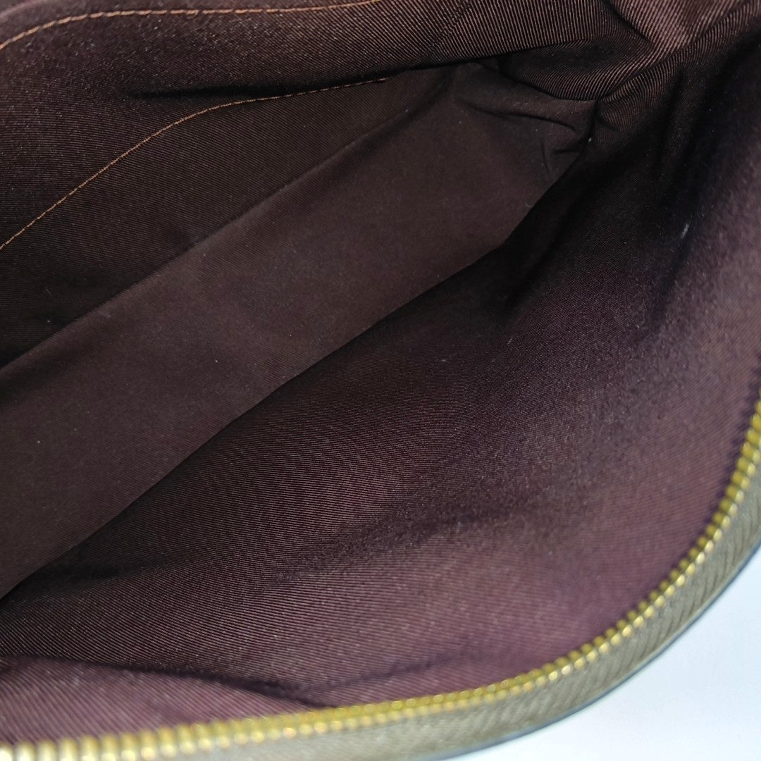 ODEON MM Monogram Coated Canvas Brown