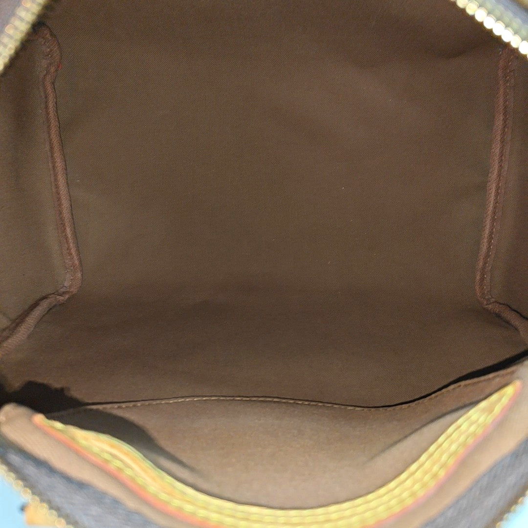 SPEEDY 30 Monogram Coated Canvas Brown