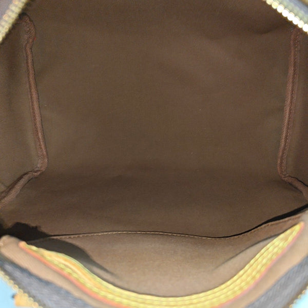 SPEEDY 30 Monogram Coated Canvas Brown