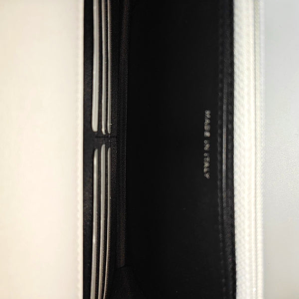 CHANEL 19 Small Quilted Lambskin White